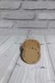 Kraft Leaf Printed Label / Wedding-engagement Gift Tag / Round 40 Pieces (5 Cm) - 8