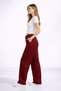 Women’s Linen Blend High-Waist Wide-Leg Pocketed Palazzo Pants - 3