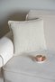 Teddy Beige Throw Pillow Cover (45X45) - 2