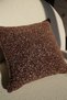 Cookie Burgundy Throw Pillow Cover (45X45) - 3