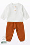 Muslin Baby Set with Patches 100% Cotton 6-9-12-18 Months