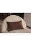 Cookie Burgundy Rectangular Throw Pillow Cover (30X50) - 2