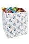 Blue Bear Figured Large Size Lid Toy Kids Room Box 40X40X45Cm - 6
