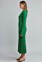 My Fashion V-Neck Textured Long Knit Dress - 4
