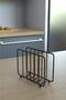 Service Presentation Set Towel Holder Napkin Holder Trivet Full Shiny Stainless Steel Set of 3 Kitchen - 7