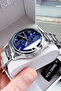 Men's Wristwatch 3 Atm Water Resistant Exclusive Silver Color Steel Band Cbk446 - 7