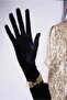 Satin Lycra Long Fingered Flexible Dance & Opera Gloves - (58 CM) - 3