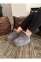 Quilted Women's Slippers Home Boots Home Shoes Thick Light Sole - 3