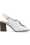 Nobilis Genuine Leather Comfort Orthopedic Women's Sandals White - 2
