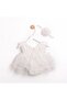 Bonita Lace Baby Girl Romper with Bow on the Back - 7