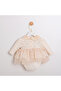 Alice Baby Romper with Ruffle Collar, Tutu Skirt, and Hair Accessories - 2