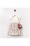 Elena Girl's Dress with Bag Accessories and Straps