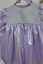 Baby Girl Dress with Violet Buckle Accessories - 8