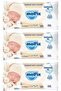Newborn 50 Sheets Cotton Wet Towels - Set of 3 with Plastic Cover
