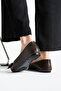 Women's Skin Brown Bowknot Ballerina Shoes for Home and Outdoor - 4