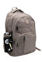 1710 Water Resistant School Backpack Unisex Daily School Bag Mink - 2