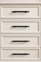 Can Yildiz Plastic-Hard Plastic 96 mm Black Furniture Kitchen Drawer Cabinet Cupboard Handle Handle Handles - 3