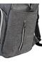 Linen Backpack - Gray - 7