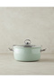 Sartagi Enamel Frying Pan 22 cm Light Mint