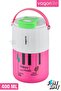 400 ML Coffee Cup - With Straw and Stainless Steel Thermos, Comfortable Drinking - With Handle-FFVGN20