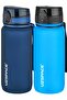 2-Piece Tritan Flask Set 650 ml 14 Different Color Options Fiftyfifty -3037Seta