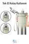 TKK 500 ML Comfortable Steel Thermos for Dual Use - With Straw/Insulation -12/24 Hot-Cold - 2