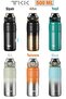 TKK 500 ML Steel Thermos Dual Use with Straw/Comfortable Drinking -12/24 Hot-Cold- Insulation2022500ML - 8