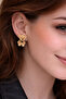 Plush Teddy Bear Figure Earrings_Cute Teddy Bear Design/Lightweight & Daily Use