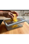 White Practical Hand Grater with Stainless Steel Plastic Bowl (Slicer) - 3