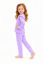 Girl's Tights and Ruffled Shoulder Bodysuit - 2