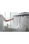 10 Pieces Black Hook Hangers Plastic Hanging Fixtures for Bathroom and Kitchen Shelves - 2