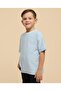 Textured T-Shirt with Crew Neck and Short Sleeves - 3