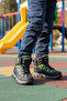 Black-Grey Children's Outdoor Boots Ruffon 2301 F - 2