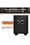 Black CE-LZ700FPB Fireproof Safes with Display Digital and Finger Print Lock - 4