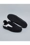 Women Black Color Block Lace Up Casual Shoes - 6