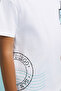 Printed T-Shirt with Crew Neck and Short Sleeves - 6