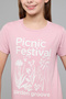 Printed T-Shirt with Crew Neck and Short Sleeves - 6