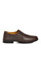 Brown Genuine Leather Men's Casual Shoes 301 m (Laceless)