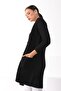 Black Buttoned Wool Women's Knitwear Cardigan - 5