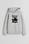 Forrest Gump Printed Gray Hooded Sweatshirt Hoodie