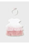 Newborn Baby Ruffle Dress and Headband - 2
