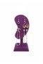 Suede Fabric Purple Color 15/5cm Earring Display Stand Decoration