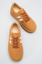 Eloveva Taba Unisex Thick Sole Lace-Up Rustic Striped Suede Orthopedic Daily Comfortable Lightweight Sports Shoes - 3