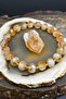 Citrine Special Cut Natural Gemstone Bracelet 7 mm Aaa+ Quality Premium