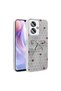 Poco C65 Case Shiny Happy Silicone Cover with Camera Protrusion and Bright Figures