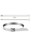 Sscc-79 Metal Clamp | Electrical and Network Cables Compatible/15 Pieces/Stainless Steel Cable Tie/7.9X200Mm - 8