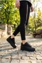 Women's Stone Detailed High Sole Casual Shoes Sneaker