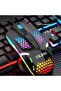 فأرة ألعاب سلكية بإضاءة RGB ملونة QS103 - 8