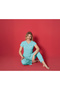 V-Neck Bow Detailed Half Sleeve Women's Pajama Set - 3