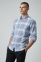 Long Sleeve Patterned Tight Fit Shirt (New Season) - 2